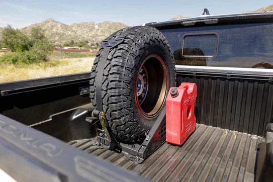 DV8 Off Road - Truck Bed Universal Tire Carrier & Accessory Mount