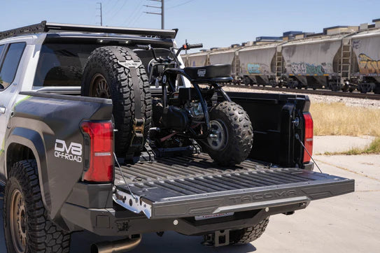 DV8 Off Road - Truck Bed Universal Tire Carrier & Accessory Mount