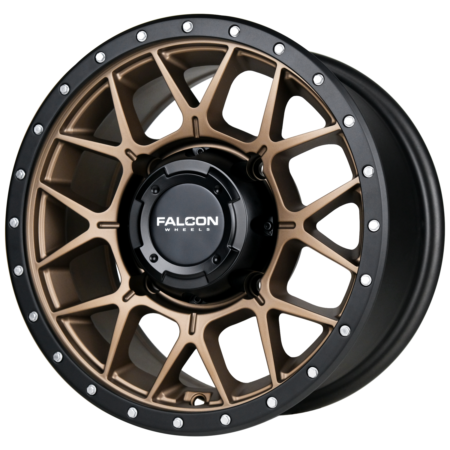 X1 - Matte Bronze 14x7 - Premium from Falcon Off-Road Wheels - Just $147! Shop now at Falcon Off-Road Wheels
