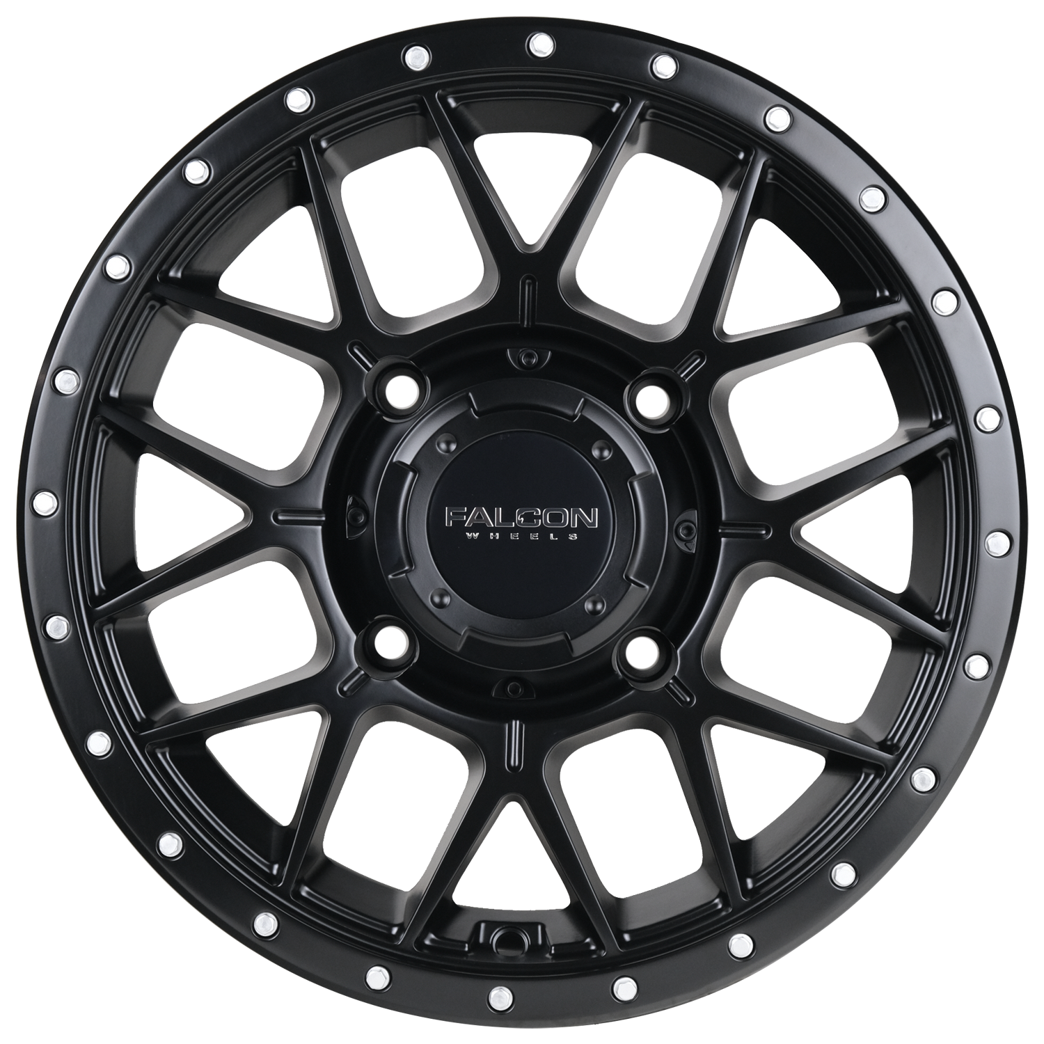 X1 - Matte Black 15x7 - Premium from Falcon Off-Road Wheels - Just $200! Shop now at Falcon Off-Road Wheels