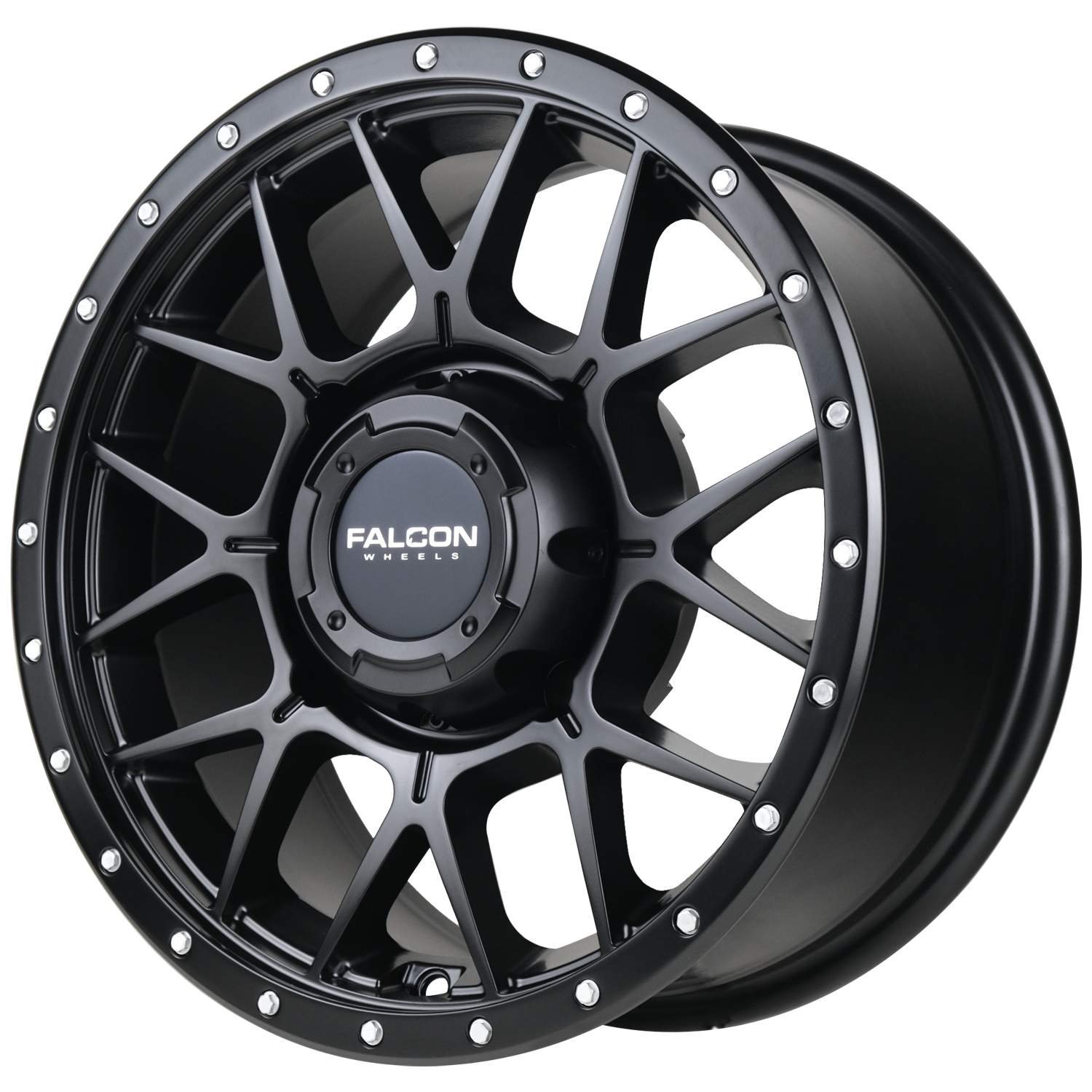 X1 - Matte Black 14x7 - Premium from Falcon Off-Road Wheels - Just $147! Shop now at Falcon Off-Road Wheels