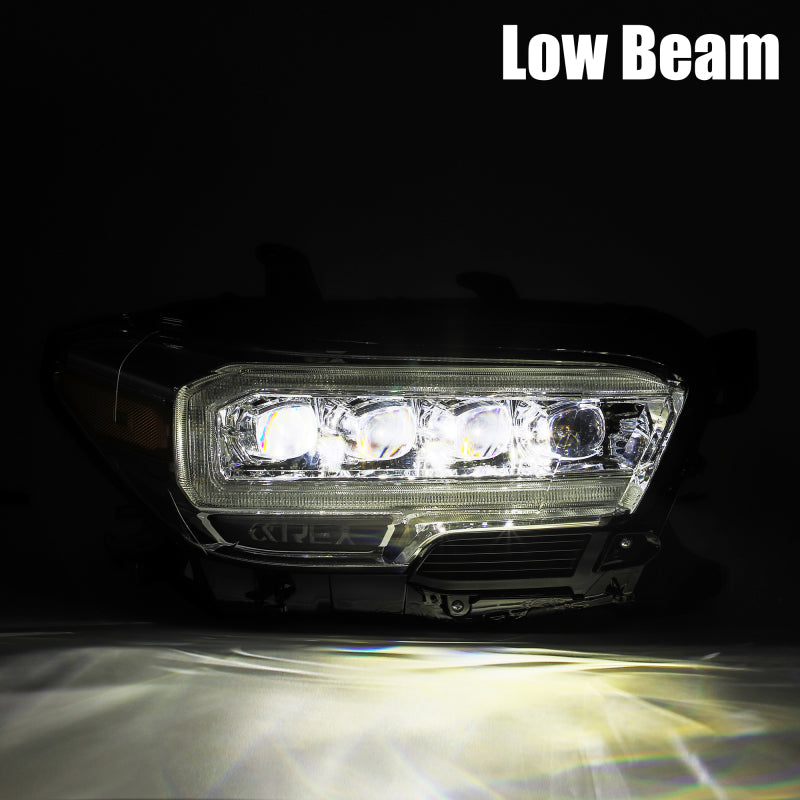 AlphaRex - NOVA Series LED Projector Headlights Alpha Black - Toyota Tacoma 2016-2023