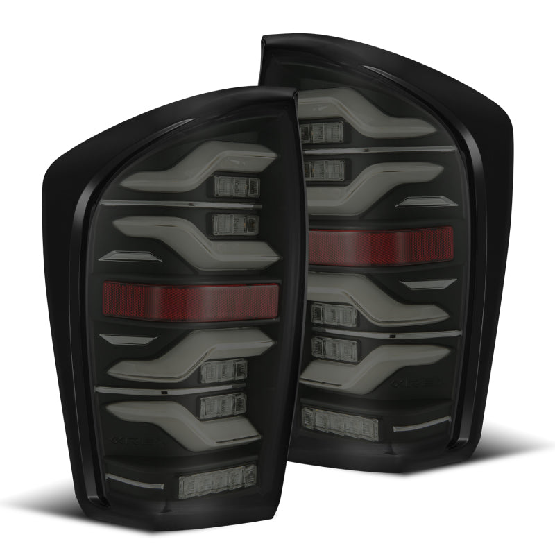 AlphaRex - LUXX-Series LED Tail Lights Black - Toyota Tacoma 2016-2023