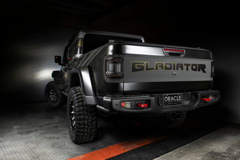 Oracle 2020+ Jeep Gladiator JT Flush Mount LED Tail Lights - Tinted Lens SEE WARRANTY