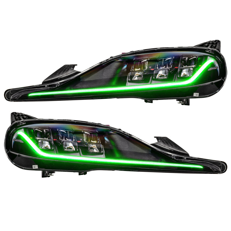 Oracle 20-21 Toyota Supra GR RGB+A Headlight DRL Kit - ColorSHIFT w/ Simple Controller SEE WARRANTY