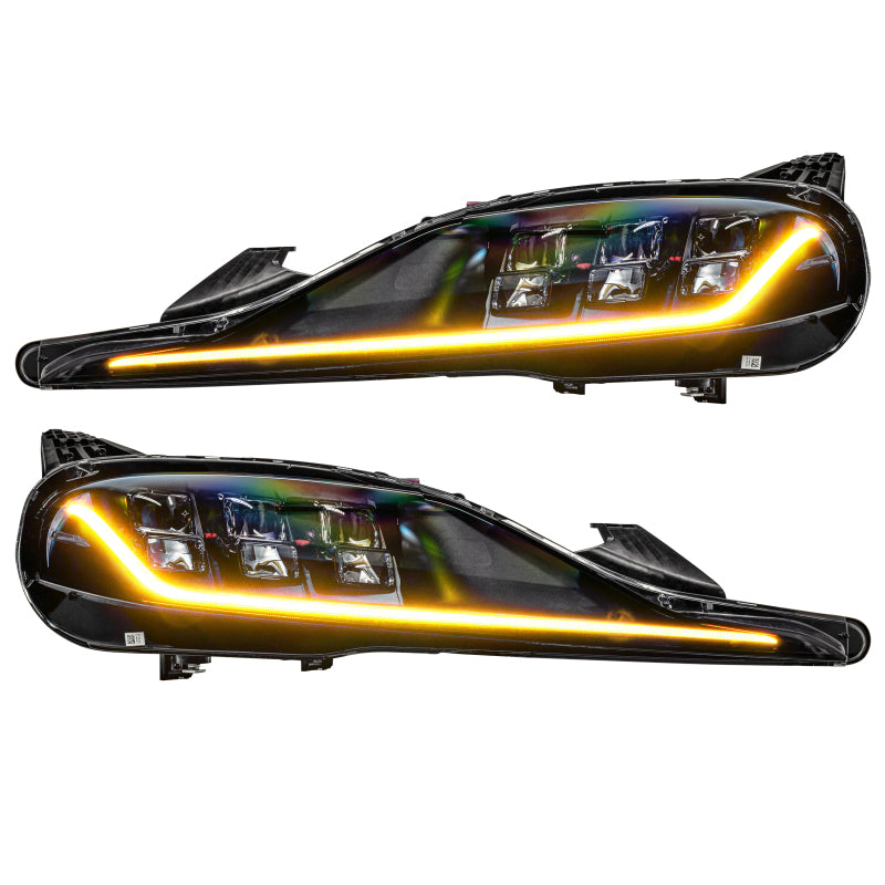 Oracle 20-21 Toyota Supra GR RGB+A Headlight DRL Kit - ColorSHIFT w/ Simple Controller SEE WARRANTY