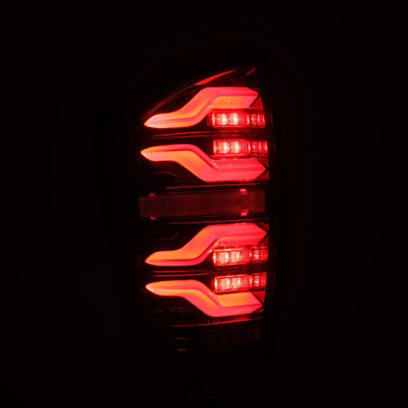 AlphaRex - LUXX Series LED Tail Lights Alpha Black - Toyota Tacoma 2016-2023