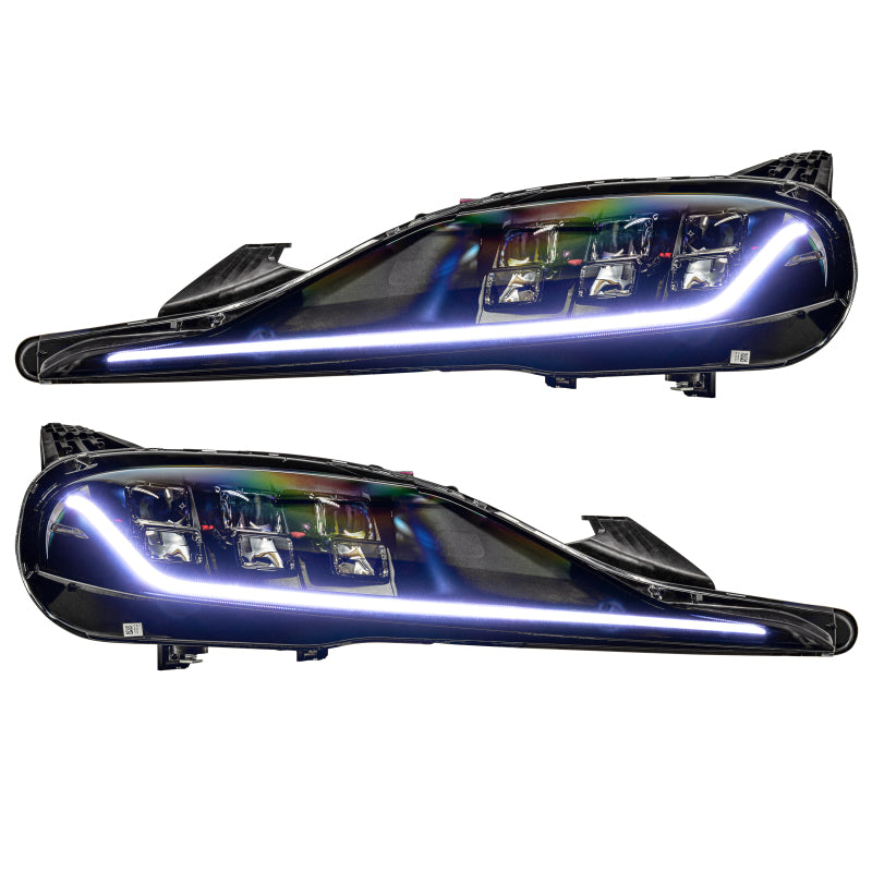 Oracle 20-21 Toyota Supra GR RGB+A Headlight DRL Kit - ColorSHIFT w/ Simple Controller SEE WARRANTY