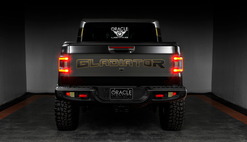 Oracle 2020+ Jeep Gladiator JT Flush Mount LED Tail Lights - Tinted Lens SEE WARRANTY