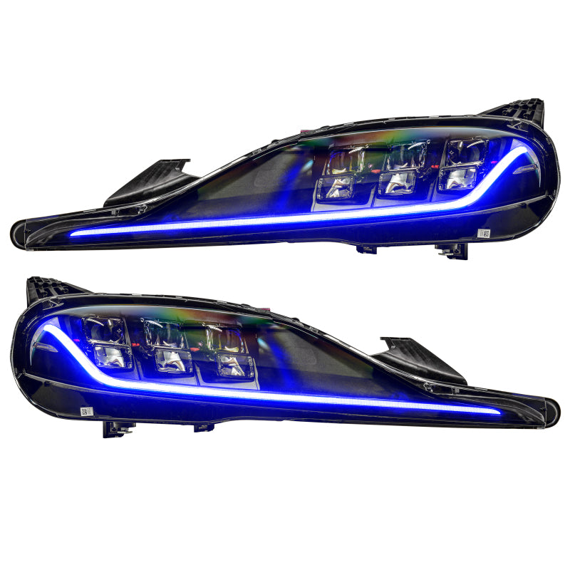 Oracle 20-21 Toyota Supra GR RGB+A Headlight DRL Kit - ColorSHIFT w/ Simple Controller SEE WARRANTY
