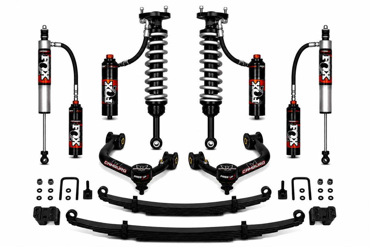FOX - 2.5 Performance Elite Trail Ready Suspension System – Toyota Tacoma 2016–2023