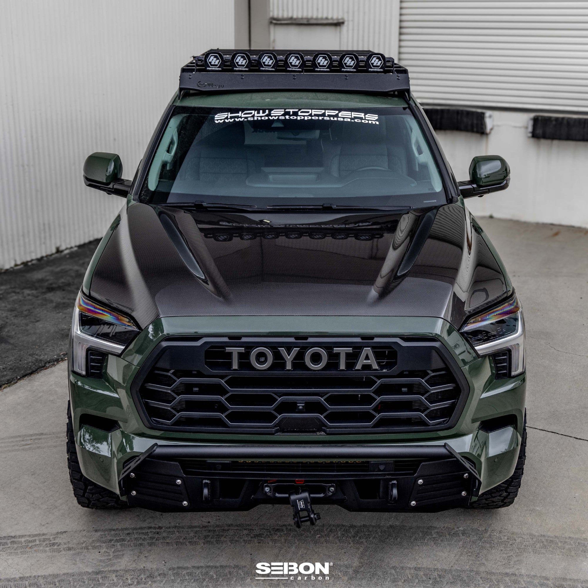 Seibon Carbon - OEM Style Carbon Fiber Hood - Toyota Sequoia 2023 - Current