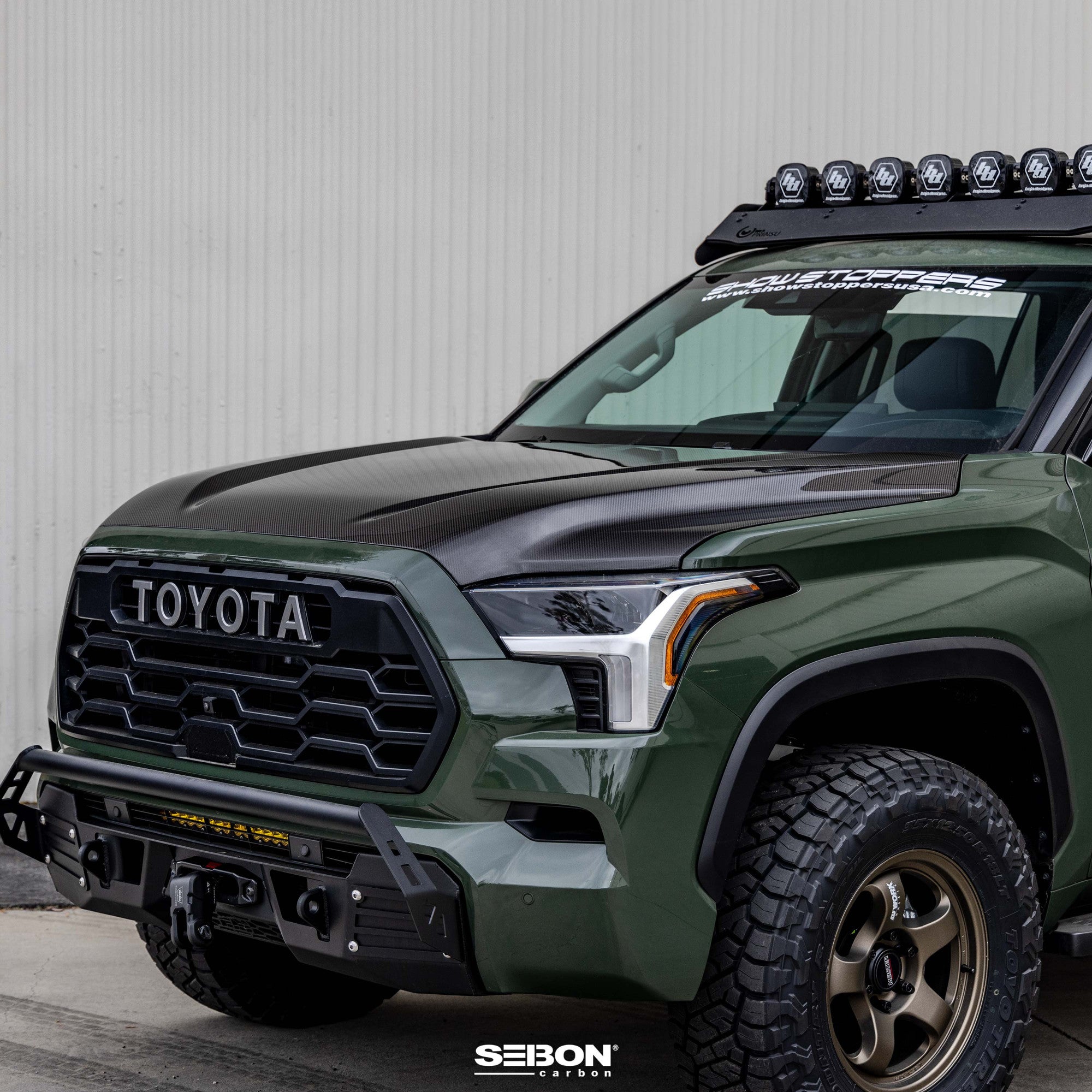 Seibon Carbon - OEM Style Carbon Fiber Hood - Toyota Sequoia 2023 - Current