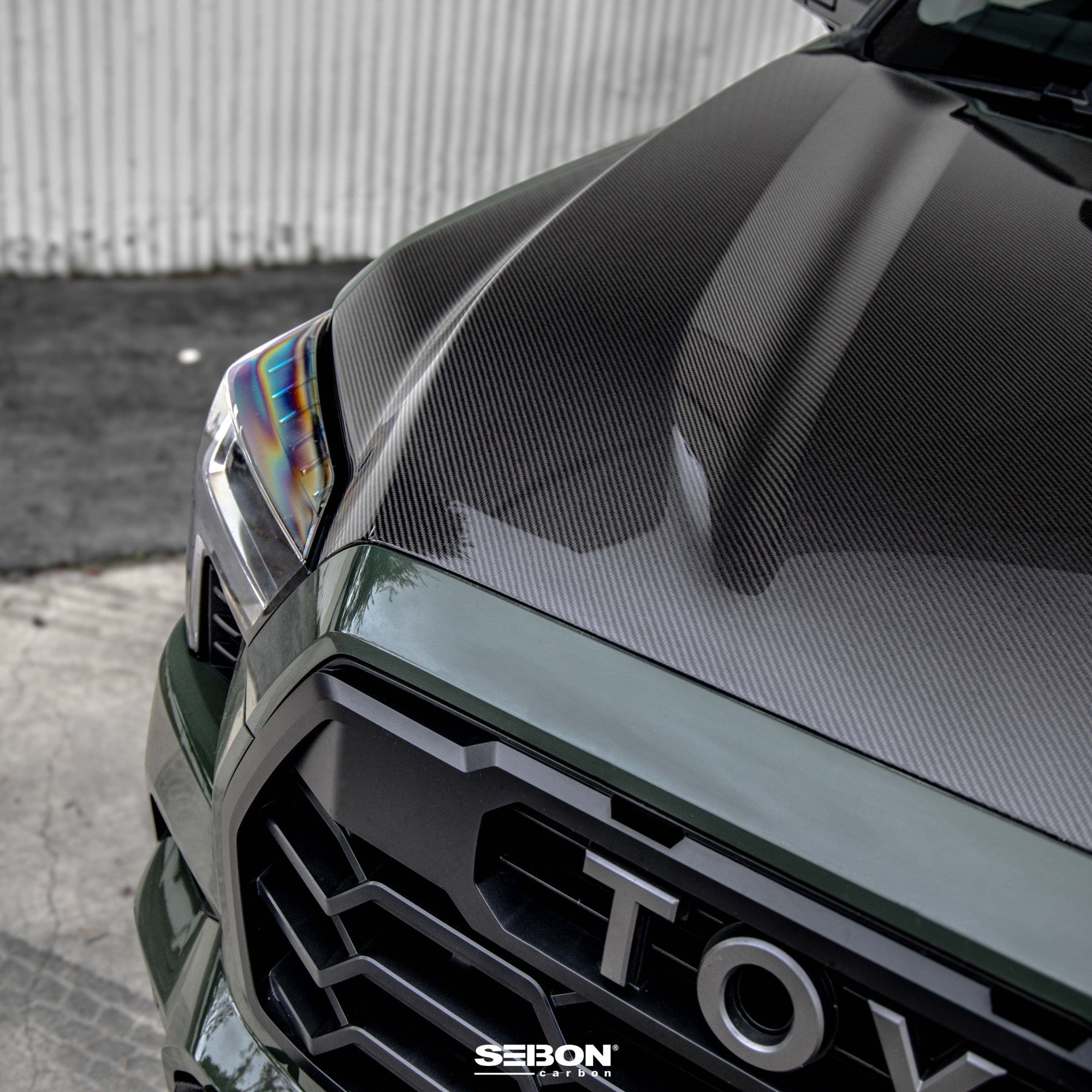 Seibon Carbon - OEM Style Carbon Fiber Hood - Toyota Sequoia 2023 - Current
