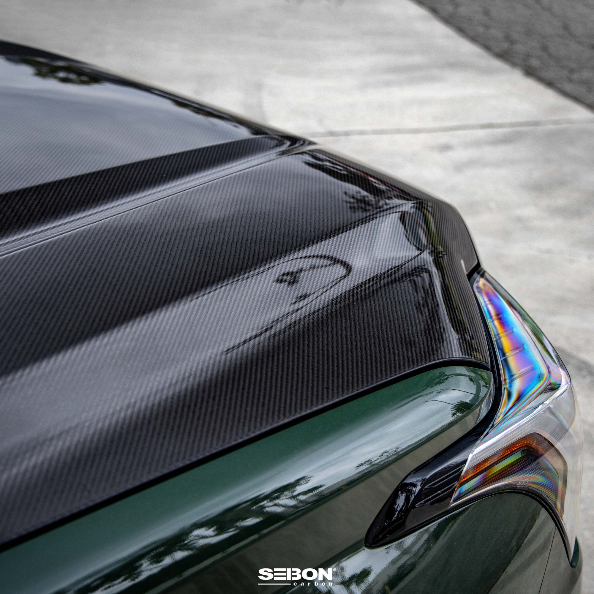 Seibon Carbon - OEM Style Carbon Fiber Hood - Toyota Sequoia 2023 - Current