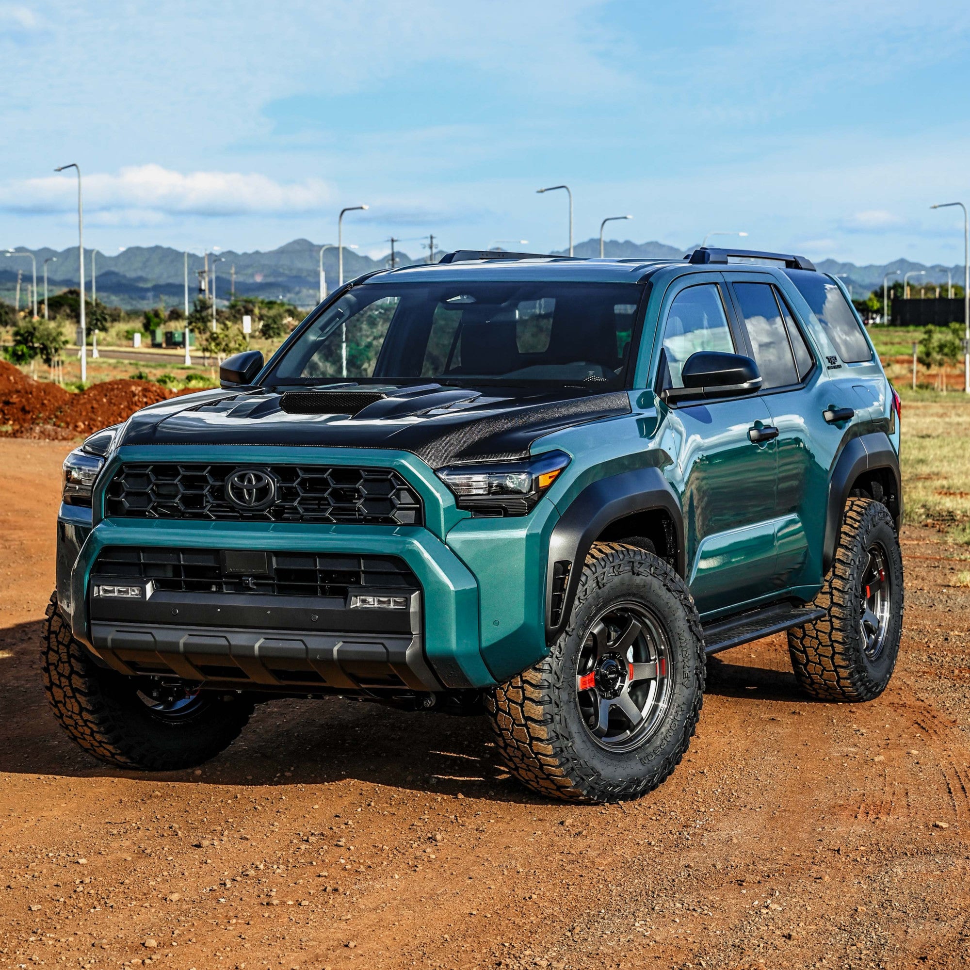 Seibon - TS Style Carbon Fiber Hood - Toyota 4Runner 2025-Current