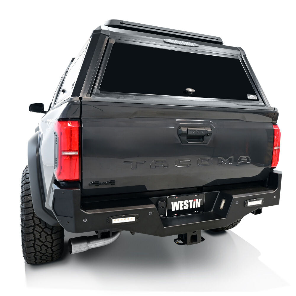 Westin - Pro-Series Rear Bumper Textured Black - Toyota Tacoma 2024-Current