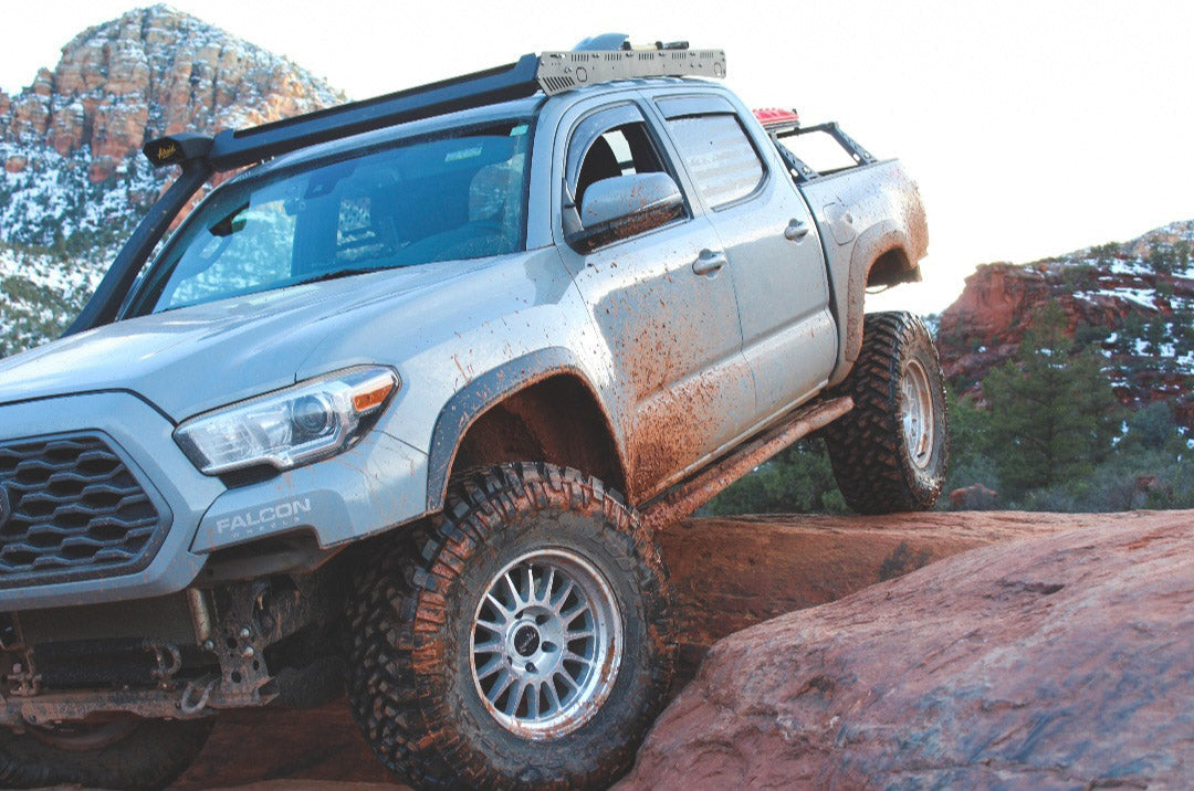 TX2 - Stratos Silver w/Machine Face - Premium Wheels from Falcon Off-Road Wheels - Just $310! Shop now at Falcon Off-Road Wheels