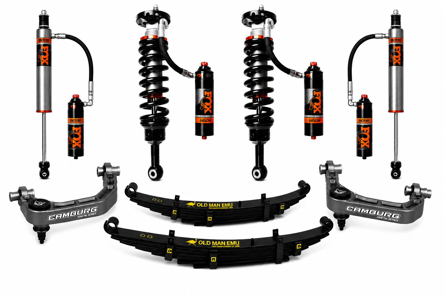 FOX - 2.5 Factory Race Internal Bypass Premium Suspension System - Toyota Tacoma 2016-2023