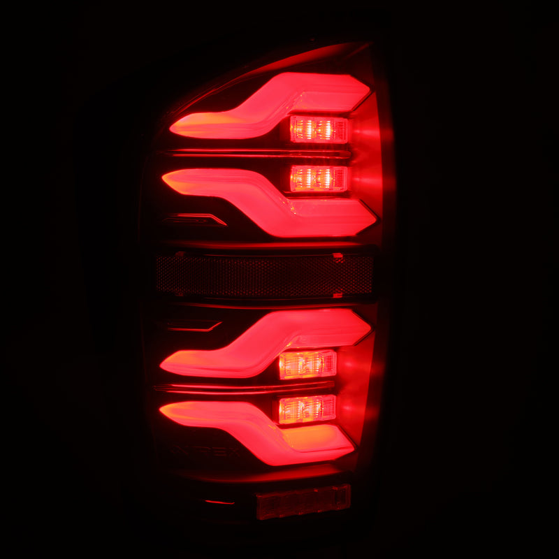 AlphaRex - LUXX-Series LED Tail Lights Black - Toyota Tacoma 2016-2023