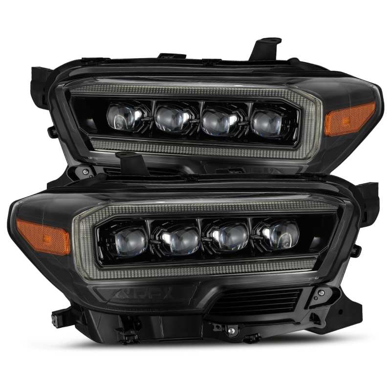 AlphaRex - NOVA Series LED Projector Headlights Alpha Black - Toyota Tacoma 2016-2023