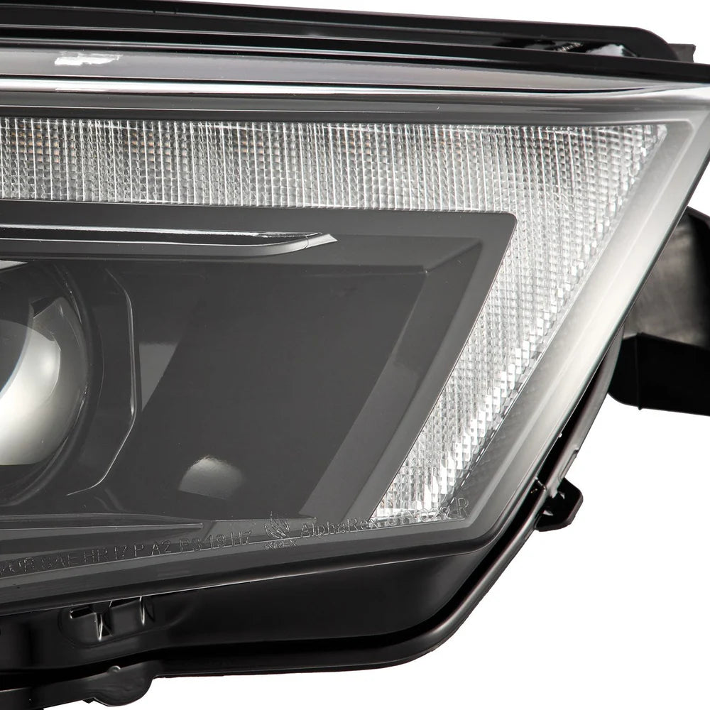 AlphaRex -MK II LUXX-Series LED Projector Headlights Alpha Black - Toyota 4Runner 2010-2024