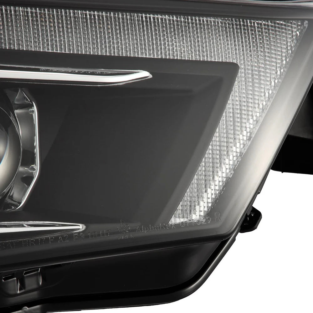 AlphaRex - MK II LUXX-Series LED Projector Headlights Black - Toyota 4Runner 2014-2024