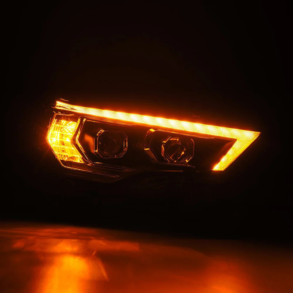 AlphaRex - MK II LUXX-Series LED Projector Headlights Black - Toyota 4Runner 2014-2024