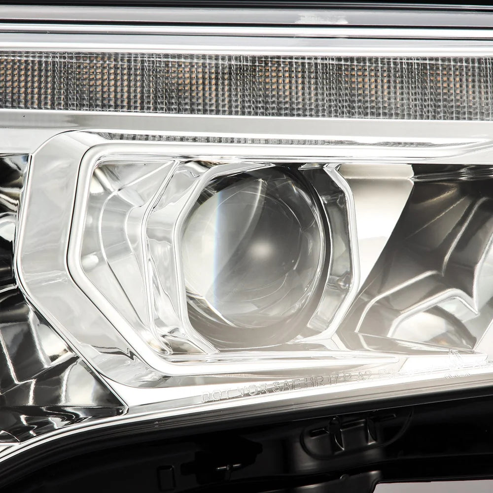 AlphaRex - MK II LUXX Series LED Projector Headlights Chrome - Toyota 4Runner 2014-2024