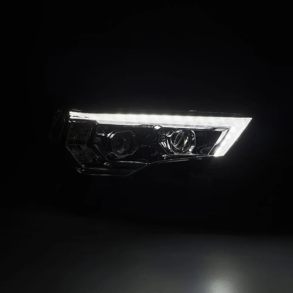 AlphaRex - MK II LUXX Series LED Projector Headlights Chrome - Toyota 4Runner 2014-2024
