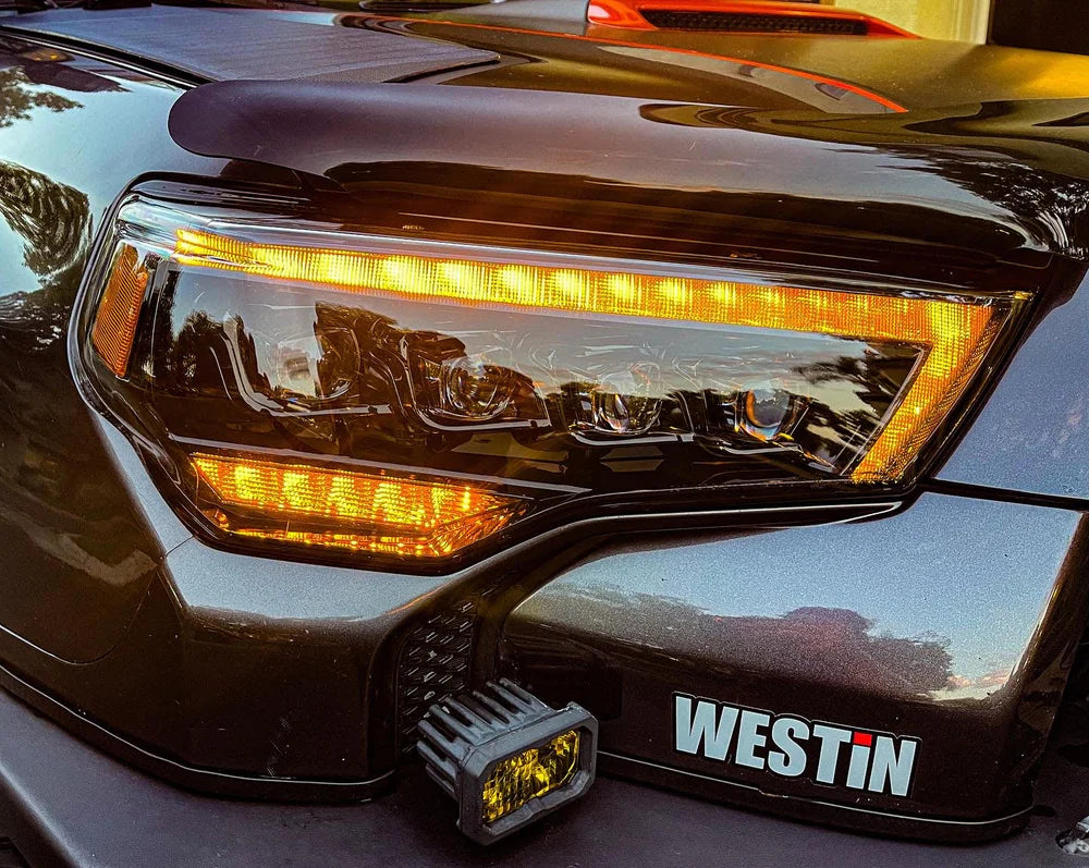 AlphaRex - MK II NOVA Series LED Projector Headlights Alpha Black - Toyota 4Runner 2014-2024