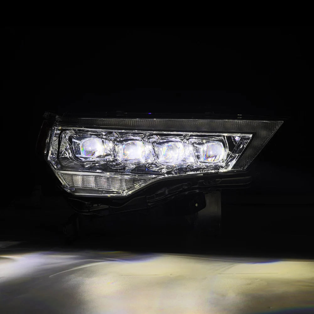 ALPHAREX - MK II NOVA Series LED Projector Headlights Chrome - Toyota 4Runner 2014-2024