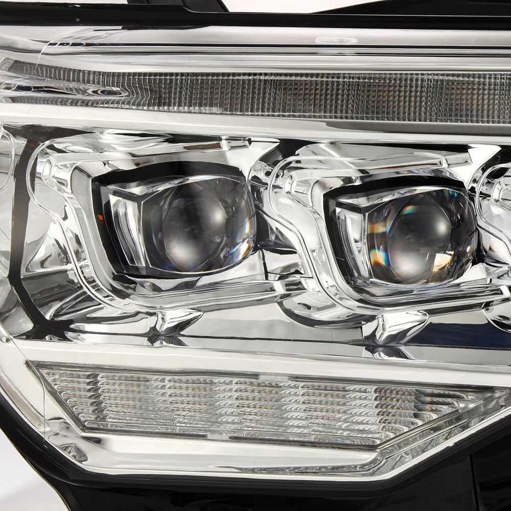 ALPHAREX - MK II NOVA Series LED Projector Headlights Chrome - Toyota 4Runner 2014-2024