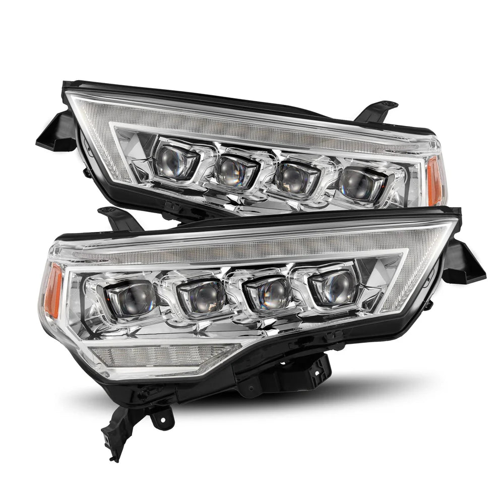ALPHAREX - MK II NOVA Series LED Projector Headlights Chrome - Toyota 4Runner 2014-2024