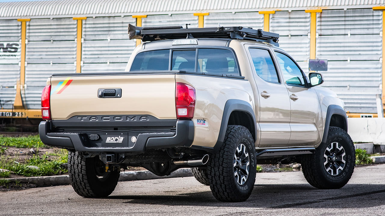 Borla - S Type Cat Back Exhaust System - Toyota Tacoma 2016 - 2023