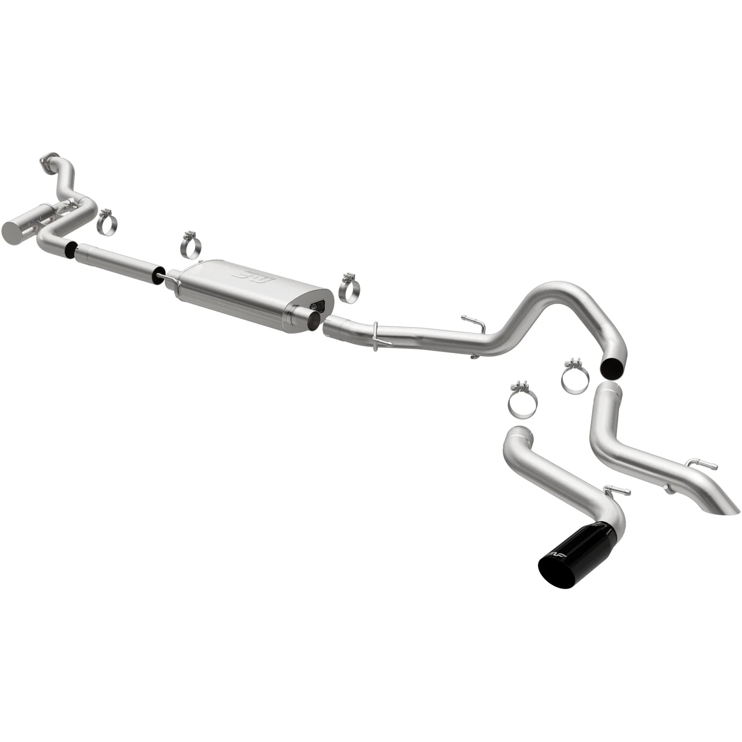 MagnaFlow - Overland Series Cat Back Performance Exhaust System - Toyota Tacoma 4th Gen 2024 - Current