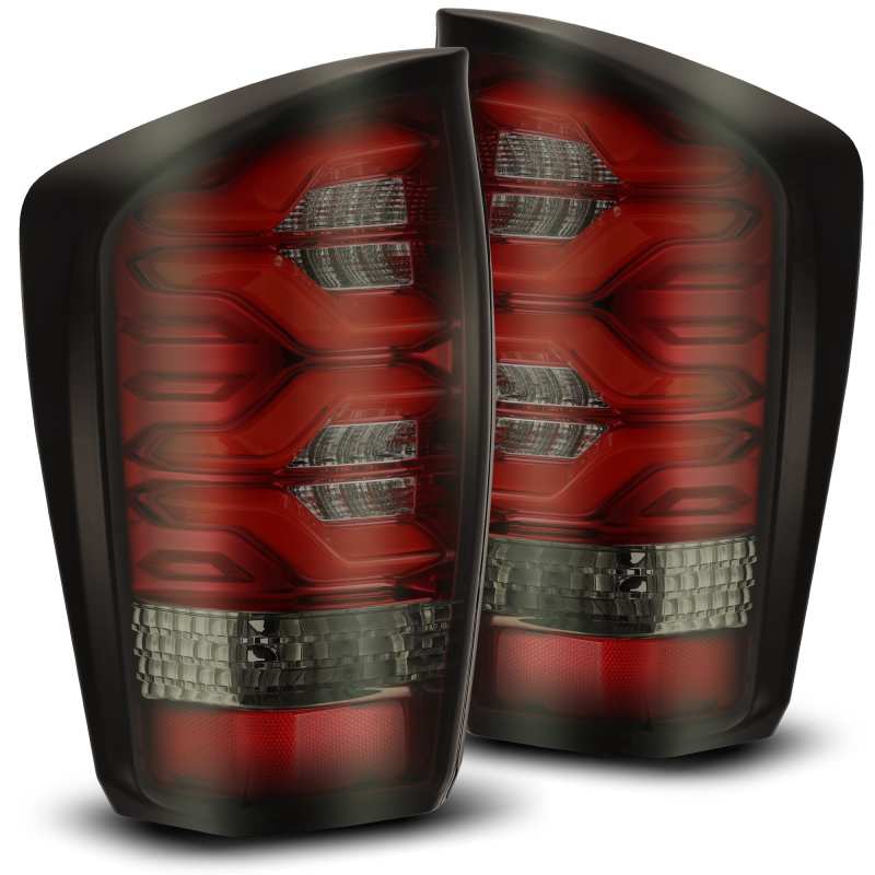 AlphaRex - PRO-Series LED Tail Lights Red Smoke - Toyota Tacoma 2016-2023