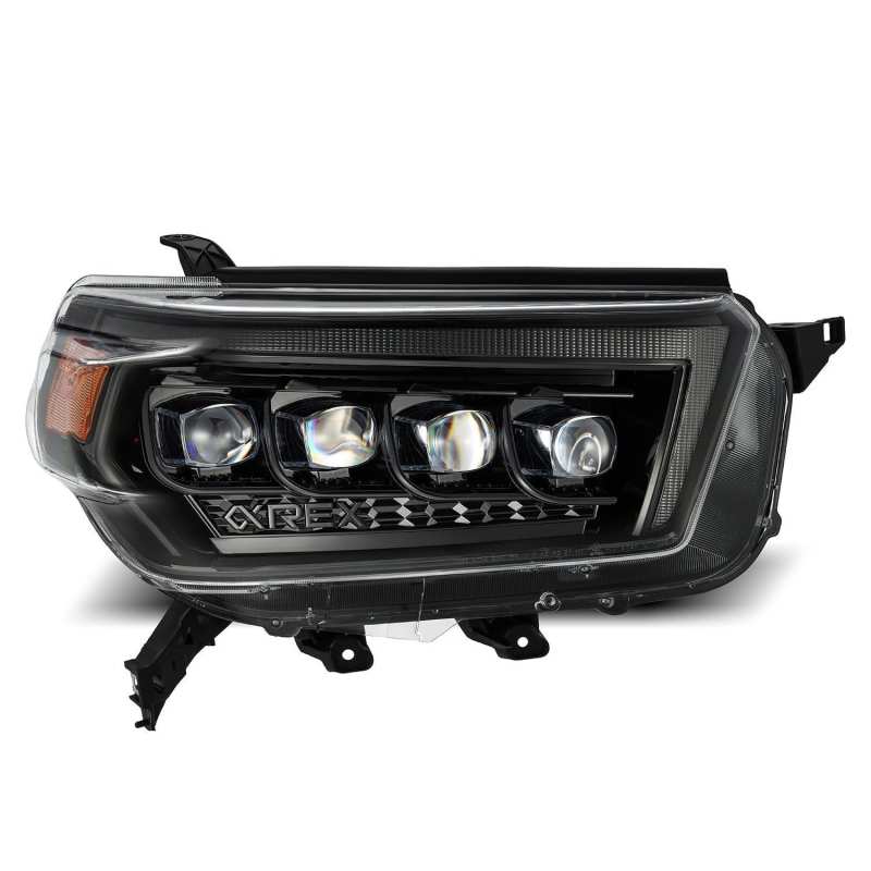 AlphaRex - NOVA Series LED Projector Headlights Alpha Black - Toyota 4Runner 2010 - 2013