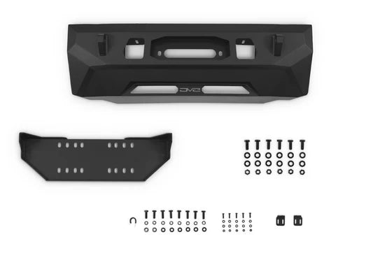 DV8 Off Road - Centric Series Winch Front Bumper - Toyota 4Runner 2014-2024