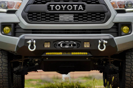 DV8 Off Road -  Centric Winch Front Bumper - Toyota Tacoma 2016-2023