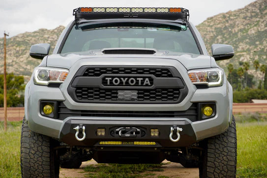 DV8 Off Road -  Centric Winch Front Bumper - Toyota Tacoma 2016-2023