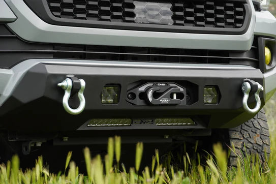DV8 Off Road -  Centric Winch Front Bumper - Toyota Tacoma 2016-2023