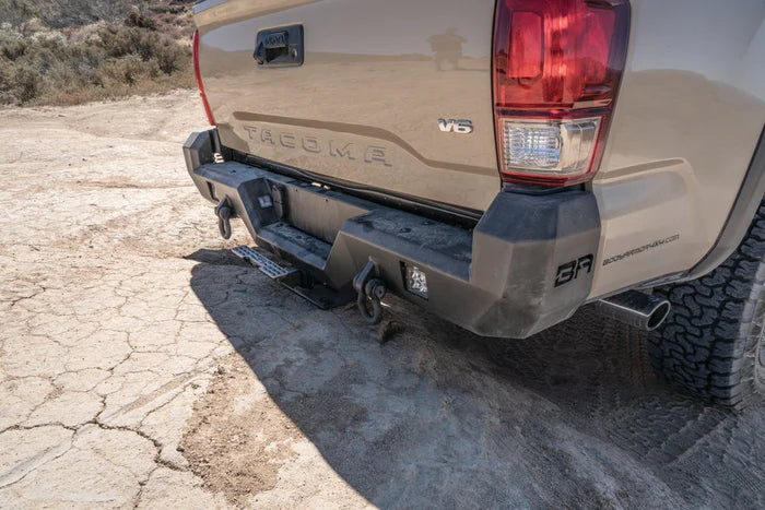 Body Armor 4x4 - PRO SERIES REAR BUMPER - Toyota Tacoma 2016-2023