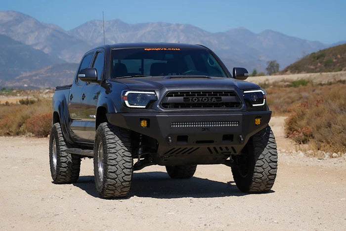 Body Armor 4x4 - PRO SERIES FRONT WINCH BUMPER - Toyota Tacoma 2005-2015