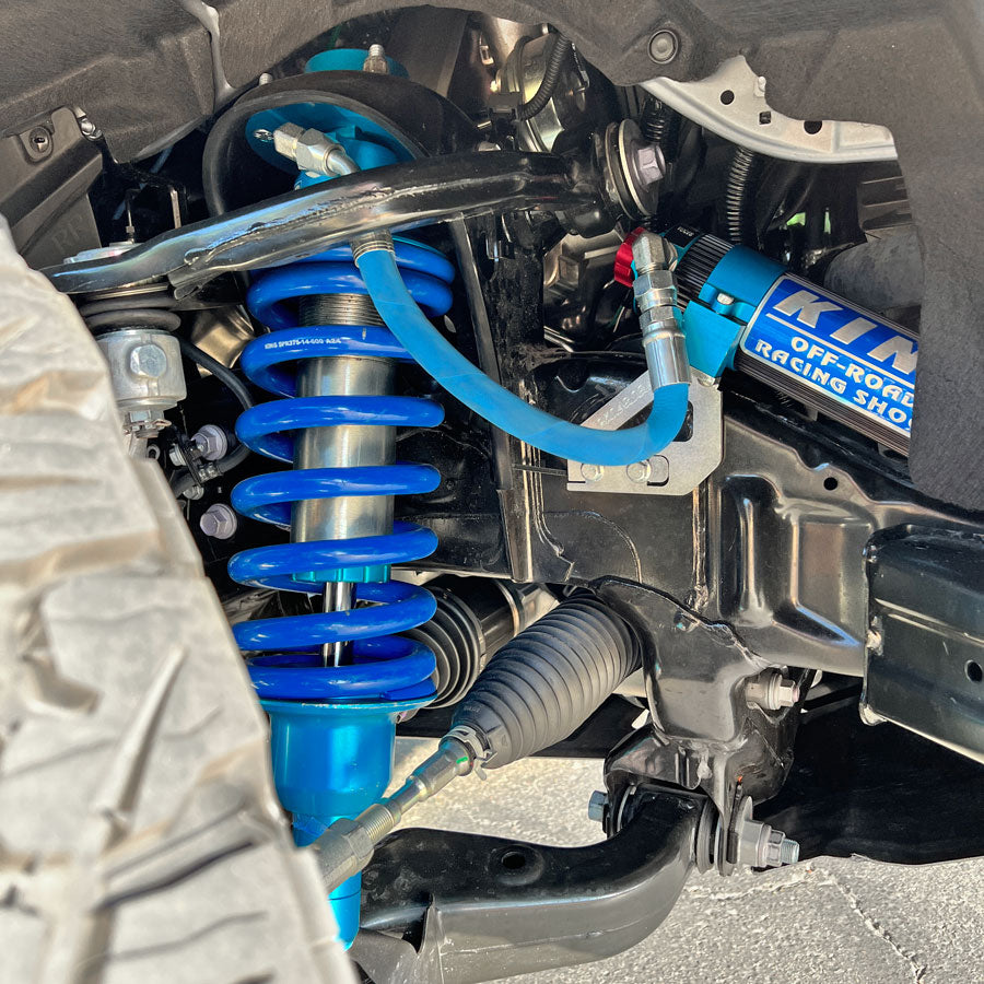 King - Front Shocks 2.5 Dia. Remote Reservoir Coil-Over, W/Adjuster - Toyota Tacoma 2024-Current