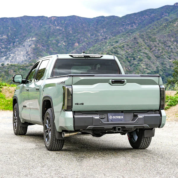 AlphaRex - NOVA Series Prismatic LED Tail Lights Alpha Black - Toyota Tundra 2022 - Current