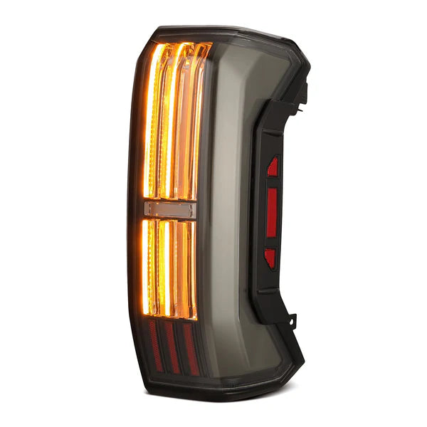 AlphaRex - NOVA Series Prismatic LED Tail Lights Black - Toyota Tundra 2022-Current