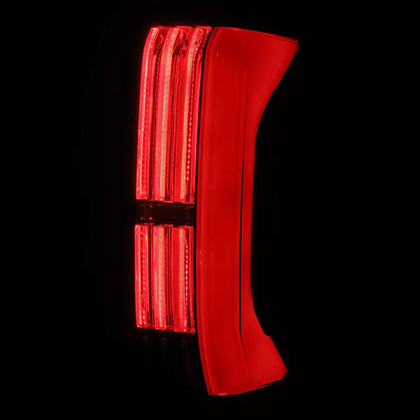 AlphaRex - NOVA Series Prismatic LED Tail Lights Black - Toyota Tundra 2022-Current