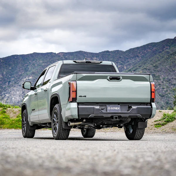 AlphaRex - NOVA Series Prismatic LED Tail Lights Black - Toyota Tundra 2022-Current