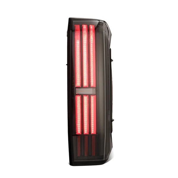 AlphaRex - NOVA Series Prismatic LED Tail Lights Black - Toyota Tundra 2022-Current